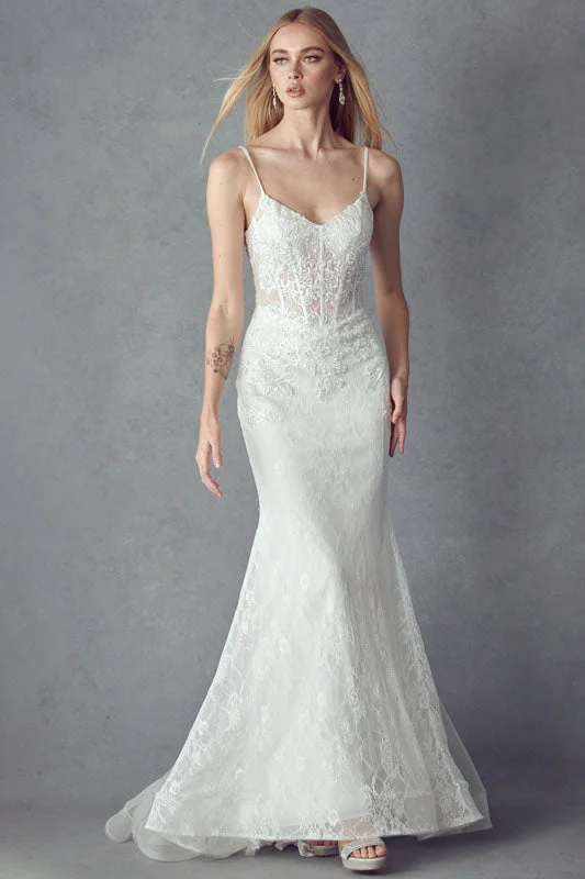 Enchanting Couture's Captivating Lace Mermaid Dress for Unforgettable Occasions Timeless Wedding Dress