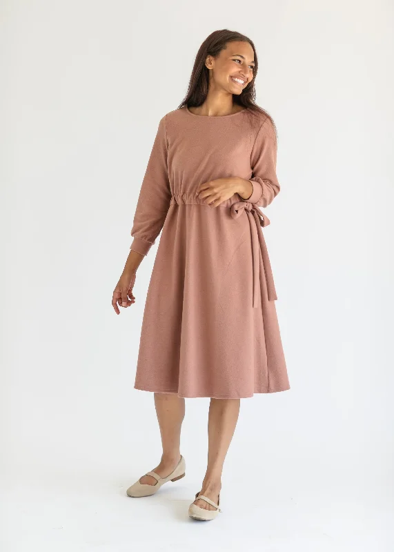 Blair Long Sleeve Midi Dress