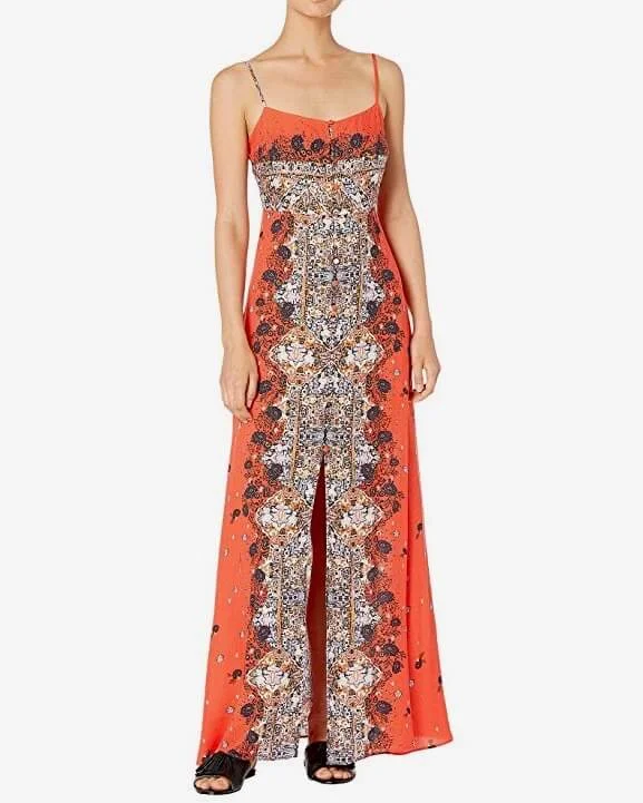 Free People - Morning Song Maxi Dress - Cherry Combo