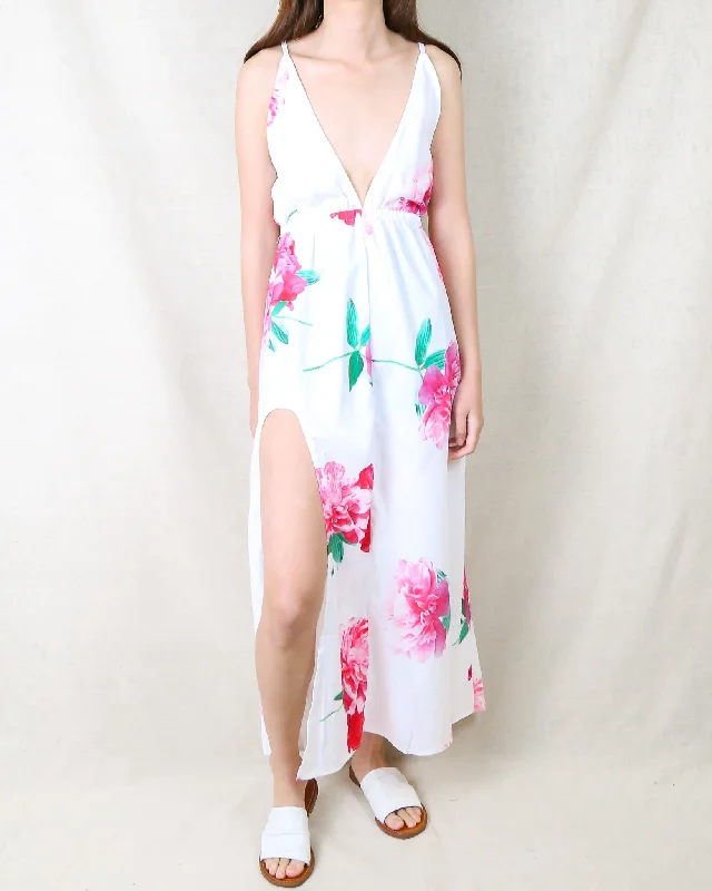 Hazel The Label - Precious Peonies Floral Maxi Dress