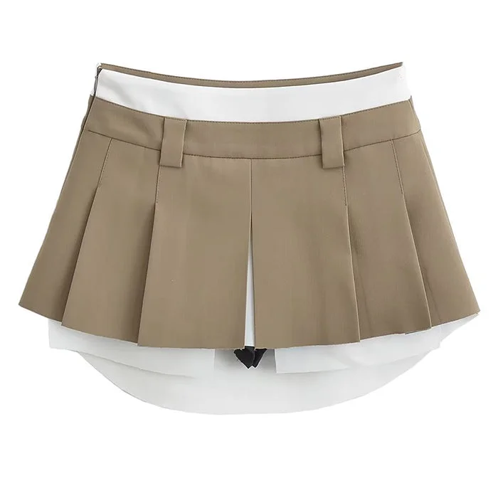 Influencer Mini Pleated Skirt