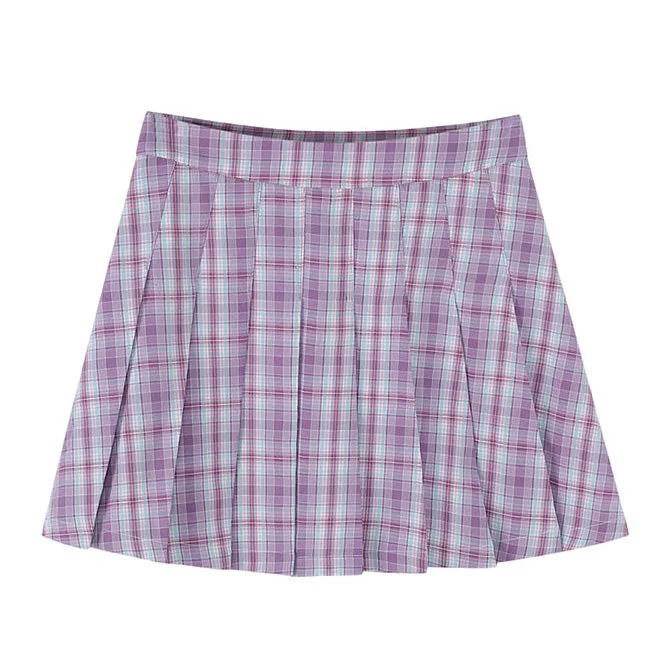 Maggie Plaid Mini Skirt