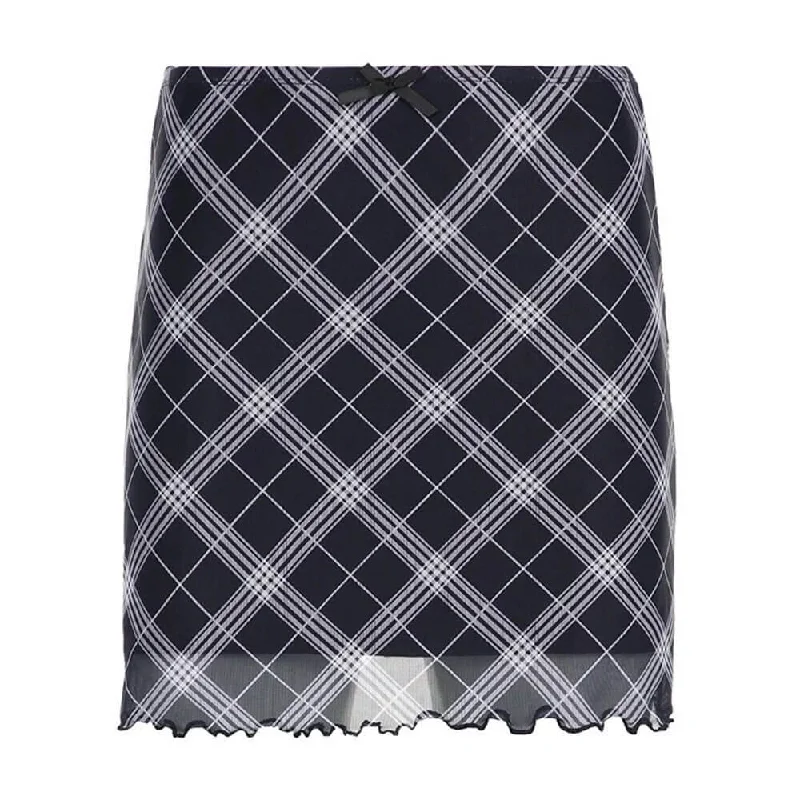 Outta Town Plaid Mini Skirt