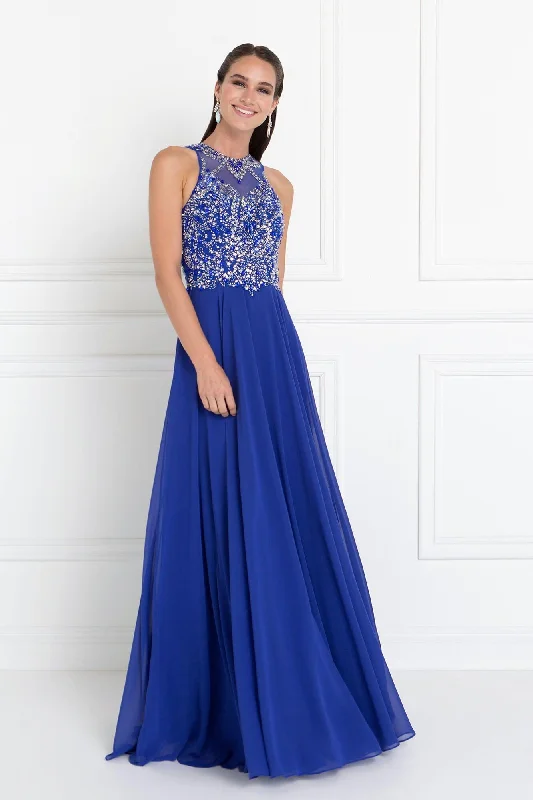 Prom Long Formal Chiffon Dress Evening Gown