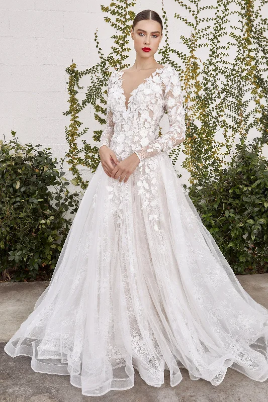 Cinderella Divine: Enchanting Lace Gown for Timeless Elegance