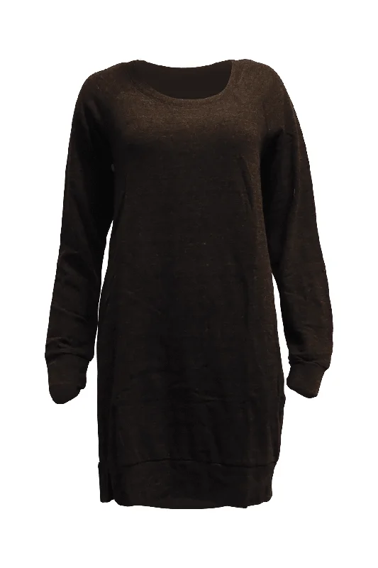 Sweatshirt Dress Black Shirt Dress