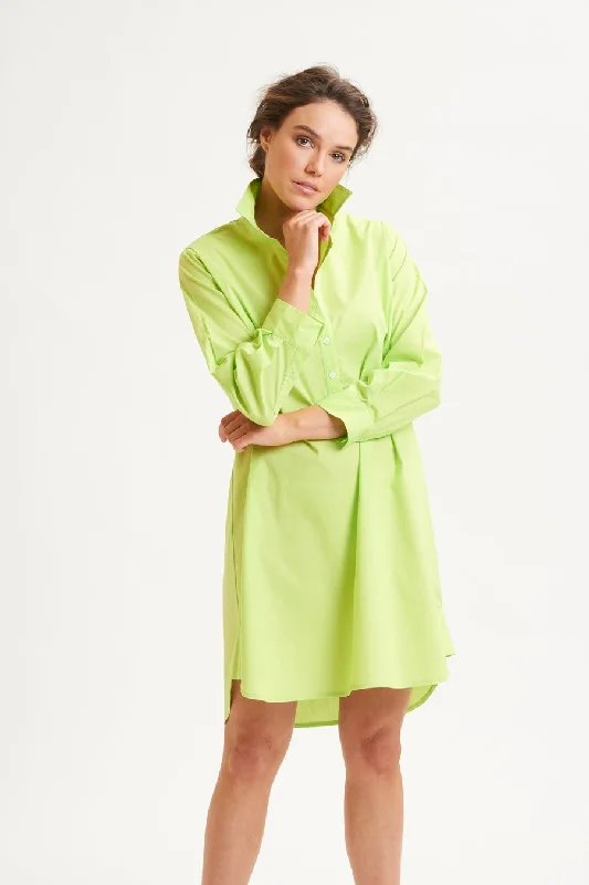 "Shirty"  Shirtdresses Long Sleeve Shirt