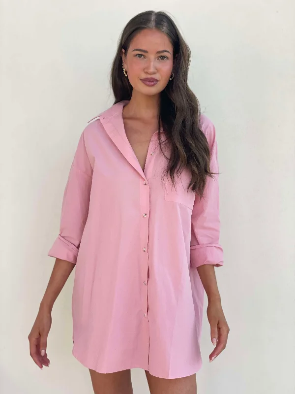 Willa Shirt Dress Stylish Button Shirt